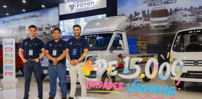 Foton presenta el nuevo minitruck Wonder en Expoauto 2026 y celebra más de 15.000 unidades vendidas en Bolivia