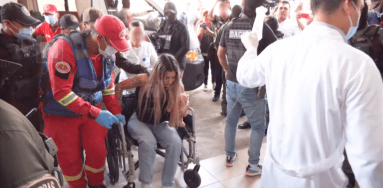 Tatiana Marset regresa a Palmasola tras recibir alta hospitalaria